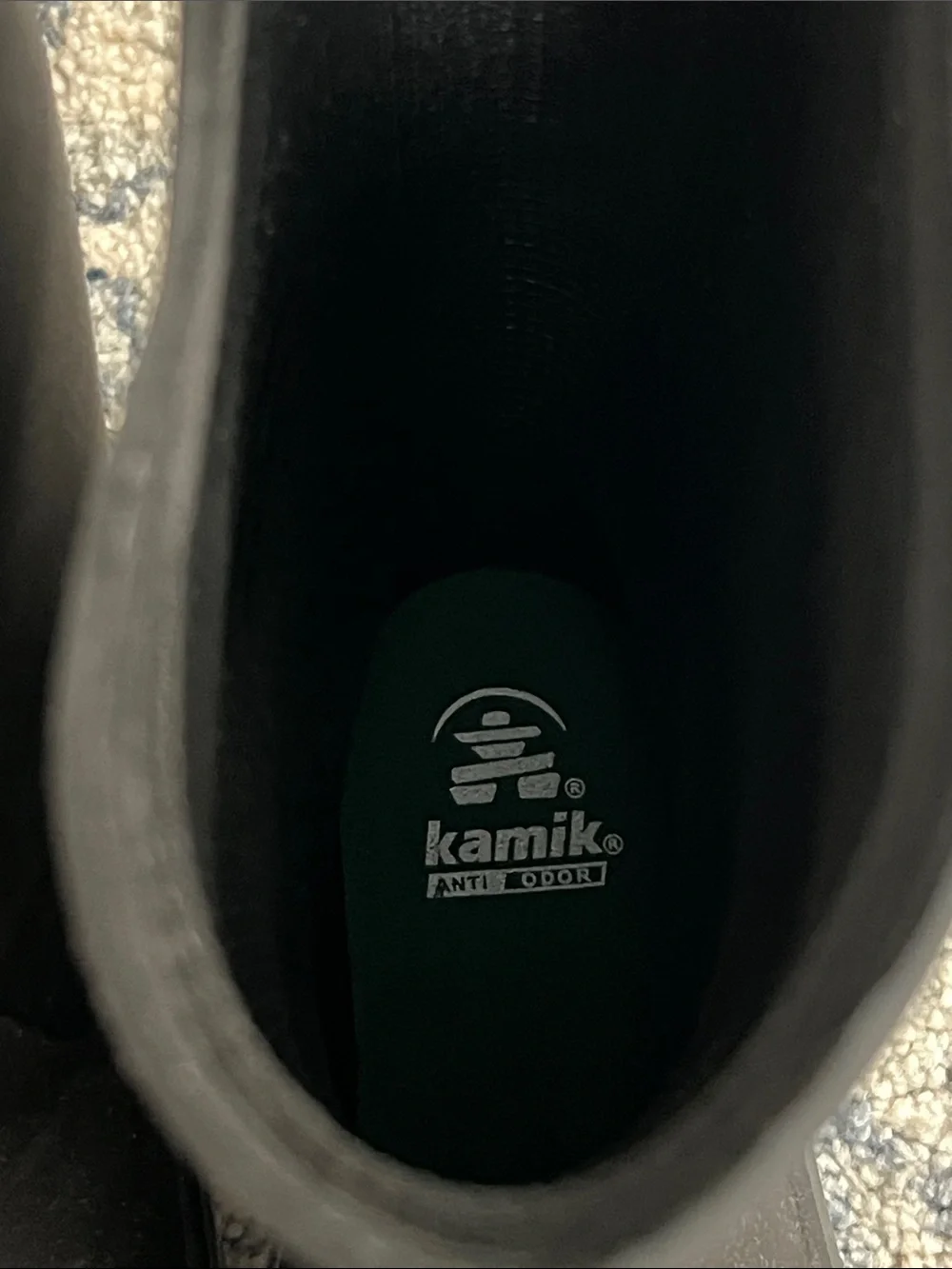 Kamik Kids Black Waterproof Rain Boots